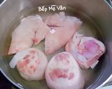 Hình bước làm 2 của món Canh giò heo hầm đu đủ