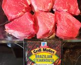 A picture of step 1 of Steak Kabob with Chimichurri sauce.