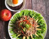 芥藍牛肉 （擺盤圖解）年菜的食譜步驟6照片