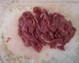 Foto langkah ke 1 dari resep Beef Teriyaki modifikasi pedas.