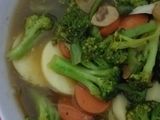 Cah Brokoli Tofu Sosis