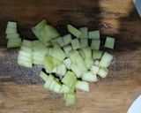Foto langkah ke 1 dari resep Es melon yakult.