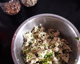 A picture of step 2 of Sago dry fruits Appam.