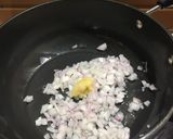 A picture of step 4 of Brinjal bharta.