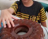 Foto langkah ke 7 dari resep Puding Coklat Oreo.