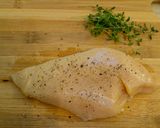 Omlós csirkemell, karalábé püré, steak burgonya recept fázis 1 fotója