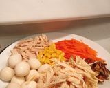 Hình bước làm 1 của món Soup gà của Chou