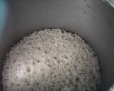A picture of step 1 of Vegetable fried rice.