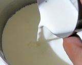 A picture of step 1 of Coffee Custard.