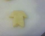 A picture of step 2 of Princess Mononoke Kodama Cookies.