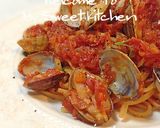A picture of step 26 of Authentic Vongole Bianco Clam Pasta.