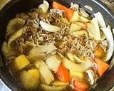 A picture of step 5 of My Family's Favorite Nikujaga (Japanese Meat & Potatoes).