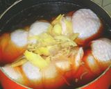 A picture of step 4 of Chicken Thigh Roll with Burdock Root and Carrots.