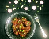 A picture of step 6 of Spicy Potato Manchurian.