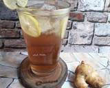 Cara Membuat Ice tea monjareh lemon jahe sereh 3