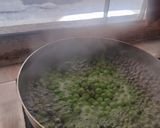 A picture of step 1 of Shahi Methi Matar Malai (Jain) - no onions - no garlic.