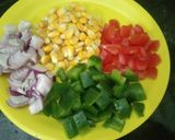 हार्ट शेप पिज़्ज़ा होम मेड बेस से(Heart shape pizza home made base se recipe in Hindi) रेसिपी चरण 4 फोटो