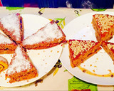 Foto del paso 5 de la receta: Tarta de zanahoria rellena de chocolate light o melada con cremita