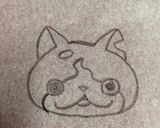 A picture of step 1 of Youkai Watch Bento (Jibanyan).