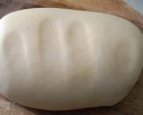 A picture of step 1 of Namak para.