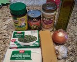 A picture of step 1 of Spinach artichoke lasagna with chicken.