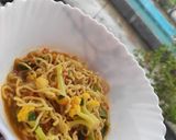 A picture of step 10 of Rain and Maggi bowl.