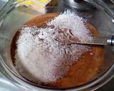 A picture of step 6 of Molten Chocolate Cake.