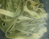 A picture of step 5 of Sig's Pasta Salad with Courgettes and Goats Cheese.