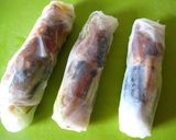 A picture of step 7 of Spicy Skipjack Tuna Spring Rolls.