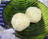 A picture of step 6 of Chewy Non-fried Sesame Balls.