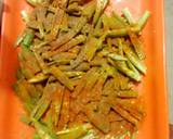 Pan Fried Crispy Okra(Bhindi) recipe step 4 photo