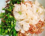 Hình bước làm 4 của món Gỏi Sứa Hoa Chuối