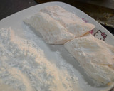 A picture of step 2 of Sautéed Cod and Tofu with Chinese-Style Ankake Sauce.