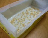 A picture of step 1 of Japanese Confectionary-style Honey Castella.