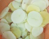 A picture of step 1 of Potato slices.