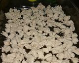 A picture of step 4 of Chicken Alexandra.