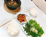 Hình bước làm 2 của món Đậu hủ kho tiêu với chả