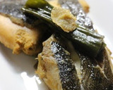 A picture of step 8 of Easy Simmered Flounder in a Frying Pan.