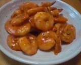 A picture of step 4 of Shrimp with Aurora Sauce.