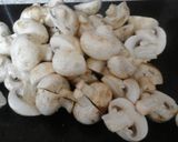 A picture of step 4 of My Buttery Garlic Roasted Mushroom & Buttery Chicken in a Buttery Sauce 😉.