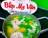 Hình bước làm 4 của món Canh giò heo hầm đu đủ