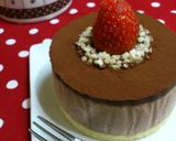 A picture of step 13 of Mini Strawberry Cocoa Mousse Cake For Valentine's Day.