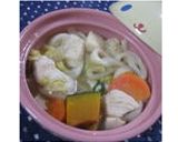 A picture of step 7 of Yamanashi Specialty Hōtō Noodle Soup.