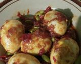 Foto langkah ke 5 dari resep Telor balado petai.