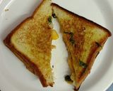 স্পিনাচ স‍্যান্ডুইচ (spinach sandwich recipe in Bengali) রেসিপির ধাপ 3 ছবি