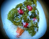 Foto del paso 3 de la receta: Un árbol de Navidad con brócoli verde😜👍🎄
