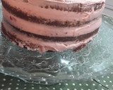 Foto del paso 12 de la receta: Nude cake de fresas 🍰