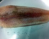 A picture of step 1 of Fish n Chips.