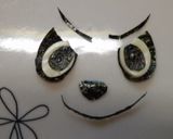 A picture of step 4 of Pokémon Pancham Character Bento.