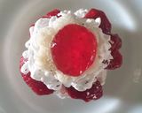 A picture of step 6 of Strawberry Short Cake.